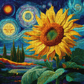 Starry Sunflower Jigsaw Puzzle 1000 Pieces